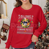 All I Want For Christmas Is Drake Maye Sweatshirt | UNC QB Football Fan Jumper | NFL Draft Prospect Holiday Crewneck Gift