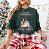 All I Want For Christmas Sweatshirt: Retro Xmas Sweater, Vintage Country Music Graphic Shirt, Unisex Gift For He
