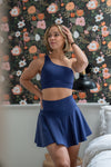 GRAVITY rise asymmetrical sports bra