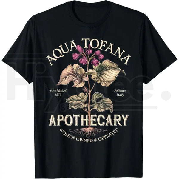 "Aqua Tofana" – Funny Feminist Apothecary Vintage Graphic Top