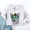 Australian Cattle Dog Blue Heeler Irish St Patrick's Day Lucky Heritage Sweatshirt