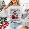 Baby Billy Freeman 'Running in the Halls' Christmas Sweatshirt | Righteous Gemstones Musical Moments Jumper | Ironic Holiday Fan Gear