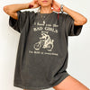 Bad Girls Raccoon Funny Aesthetic Meme Edition Limited Release Comfort Colors Tee