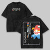 Balatro Misprint Joker Graphic Tee – Oversized Pixel Art T-Shirt, Vintage Washed Gaming Merch