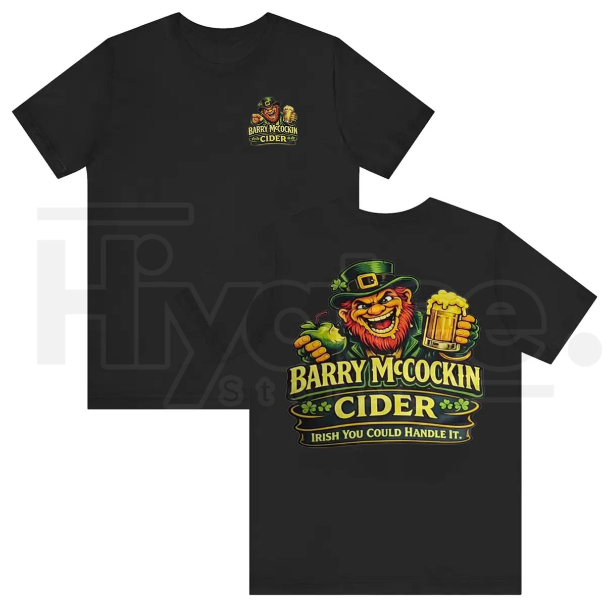 Barry McCockin Cider Funny T-Shirt – Irish St. Patrick's Day Graphic Tee
