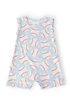 Baseball Shorty One-Piece