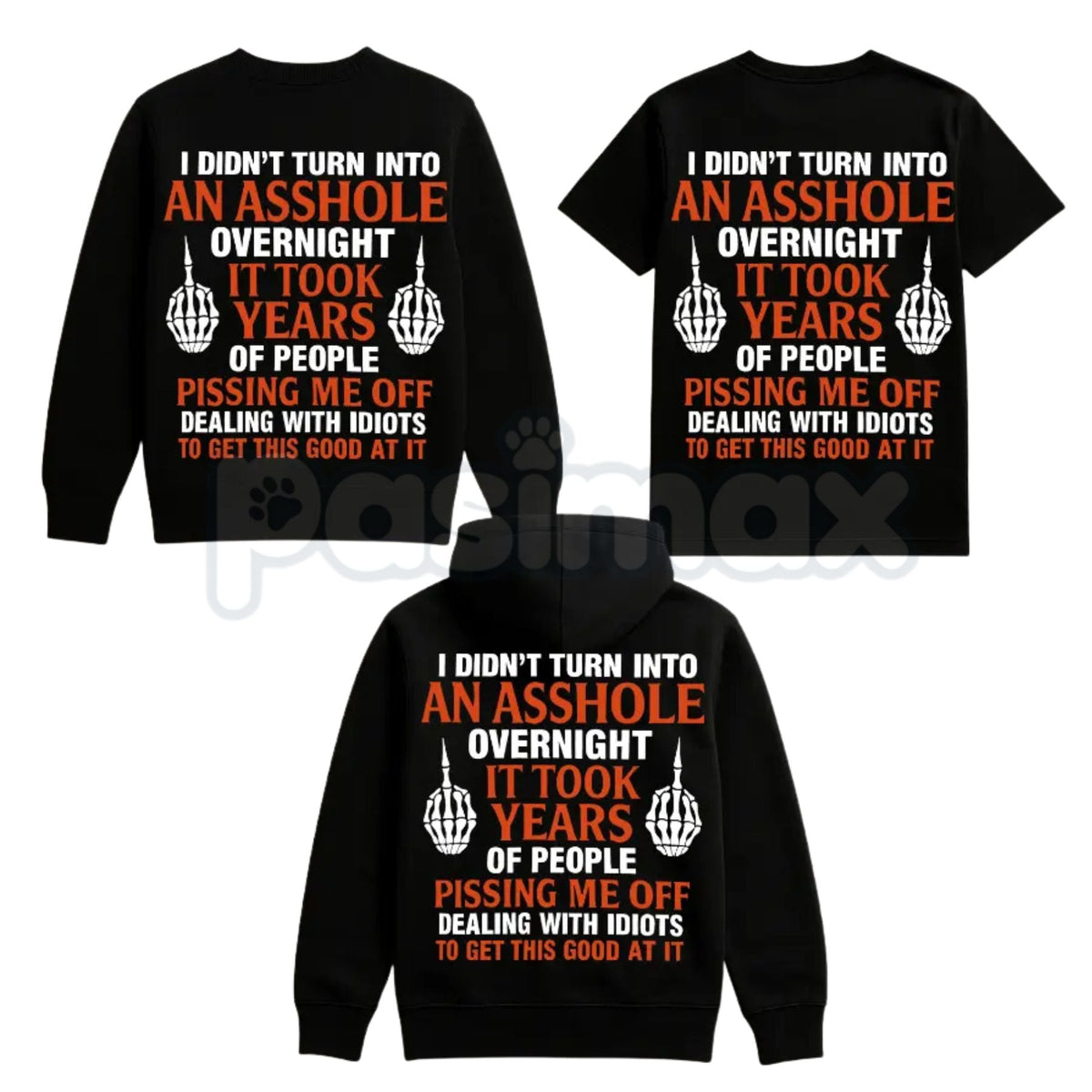Being Pissed Off Is My Cardio – Funny Sarcastic Quote Hoodie, Sweatshirt & T-Shirt