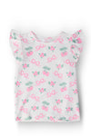 Berries & Bows S/S Ruffle Tee