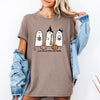 Besties Halloween Ghosts Cute Witch Pumpkin Night Of Spooky Fun For Halloween Lovers Graphic Tee