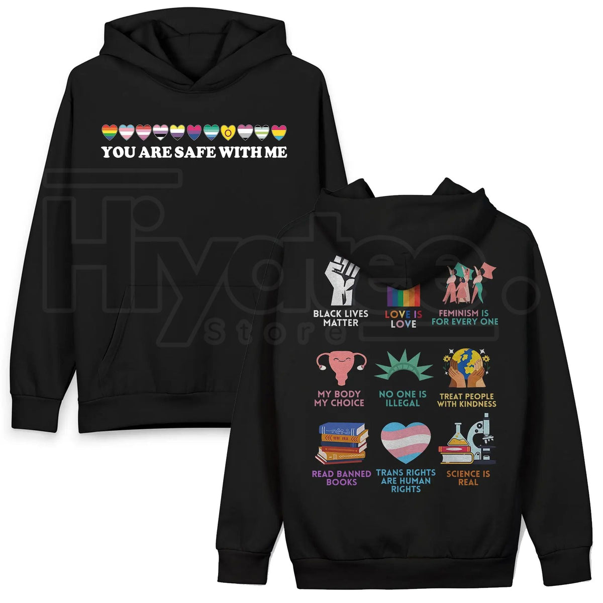 "Big Fan Of Human Rights" – Equality For All Hoodie