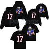 Bills Mafia Fit – Josh Allen 17 MVP Cotton Hoodie, Soft & Comfortable Sweatshirt and T-Shirt