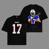 Bills Mafia Josh Allen 17 MVP Classic T-Shirt – Soft Cotton Football Game Day Tee
