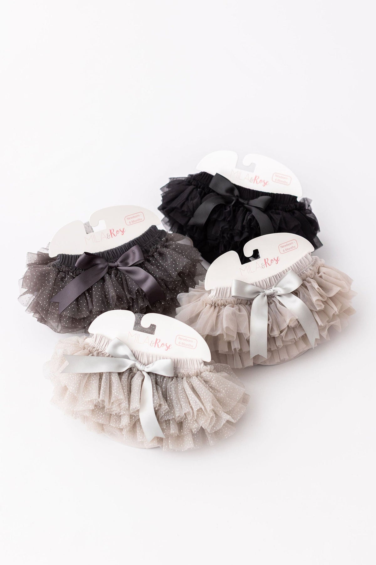 SALE Charcoal & Silver Glitter Ruffle Tutu Bloomer
