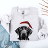 Black Lab Labrador Dog Lover Favorite Breed Portrait And Loyal Companion Sweatshirt