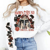 Born To Read Forced To Work Sweatshirt | Leigh River Universe Crewneck | Book Lover Gift Pullover | Funny Reader Graphic Jumper | Dark Academia Bookish Top | Fantasy Reader Aesthetic Shirt