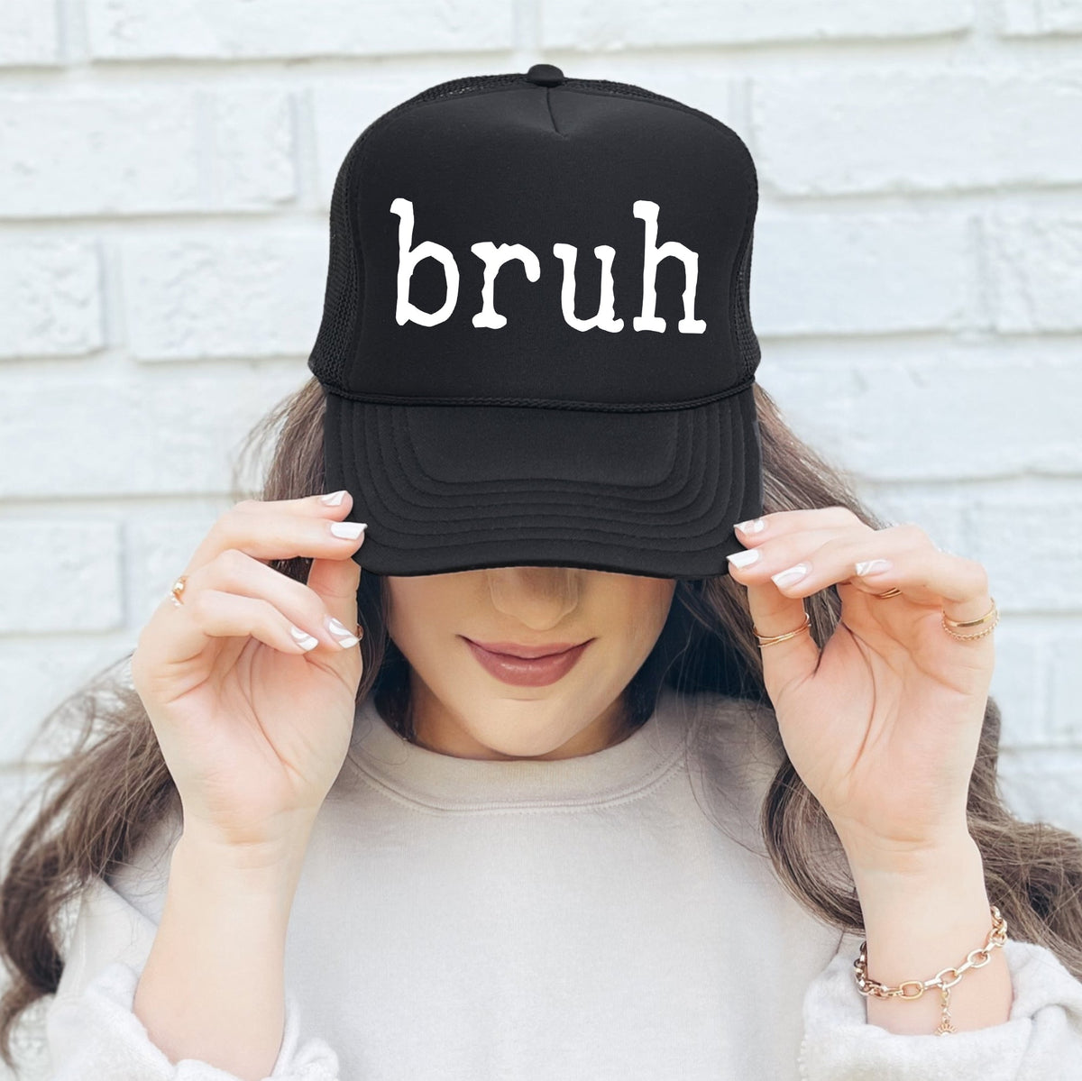 Bruh, Sassy, Funny Trucker Hat