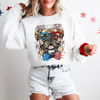 Bull Mastiff Patriotic Dog USA Pride 4th Of July American Flag Celebration Sweatshirt