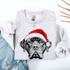 Bull Mastiff Santa Dog Christmas Lover Festive Holiday Companion For Pet Parents Sweatshirt