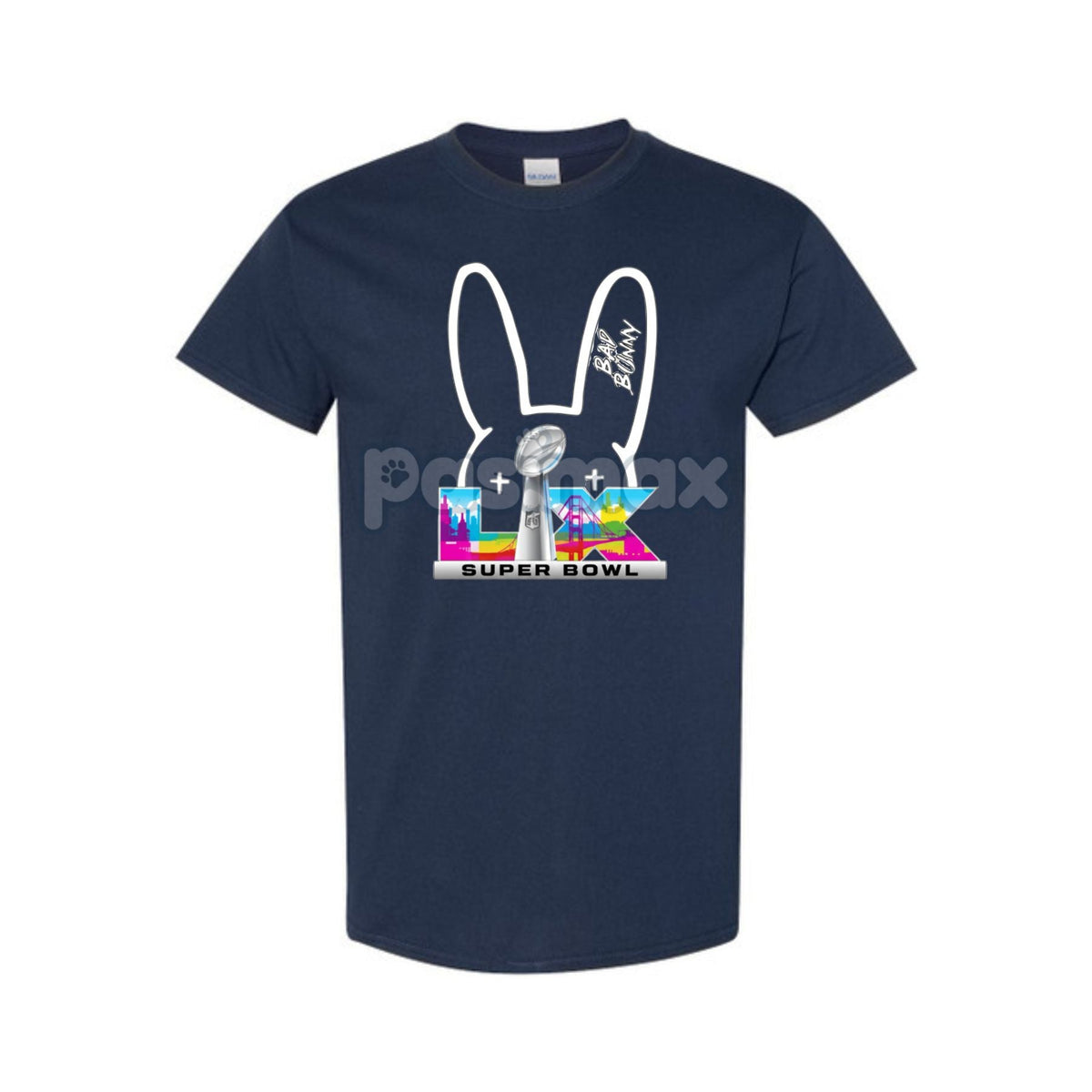 Bunny Ears Graphic T-Shirt - Playful Urban Streetwear Tee, Unisex Fashion Top