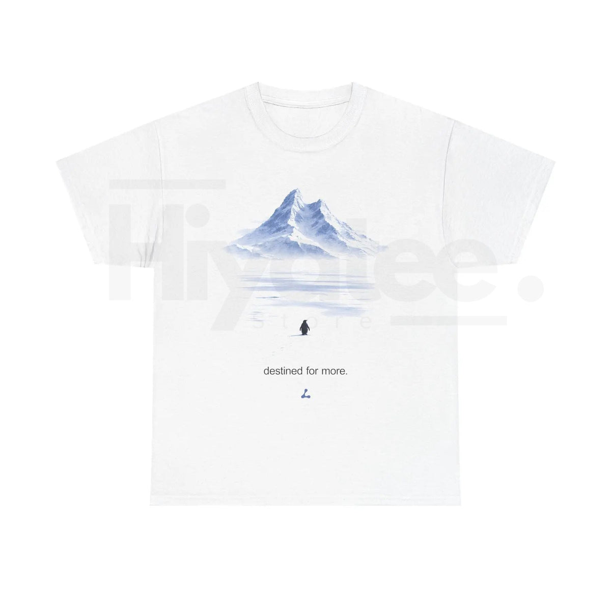 "But Why?" Penguin Mountain Meme – Destined For More Graphic Tee