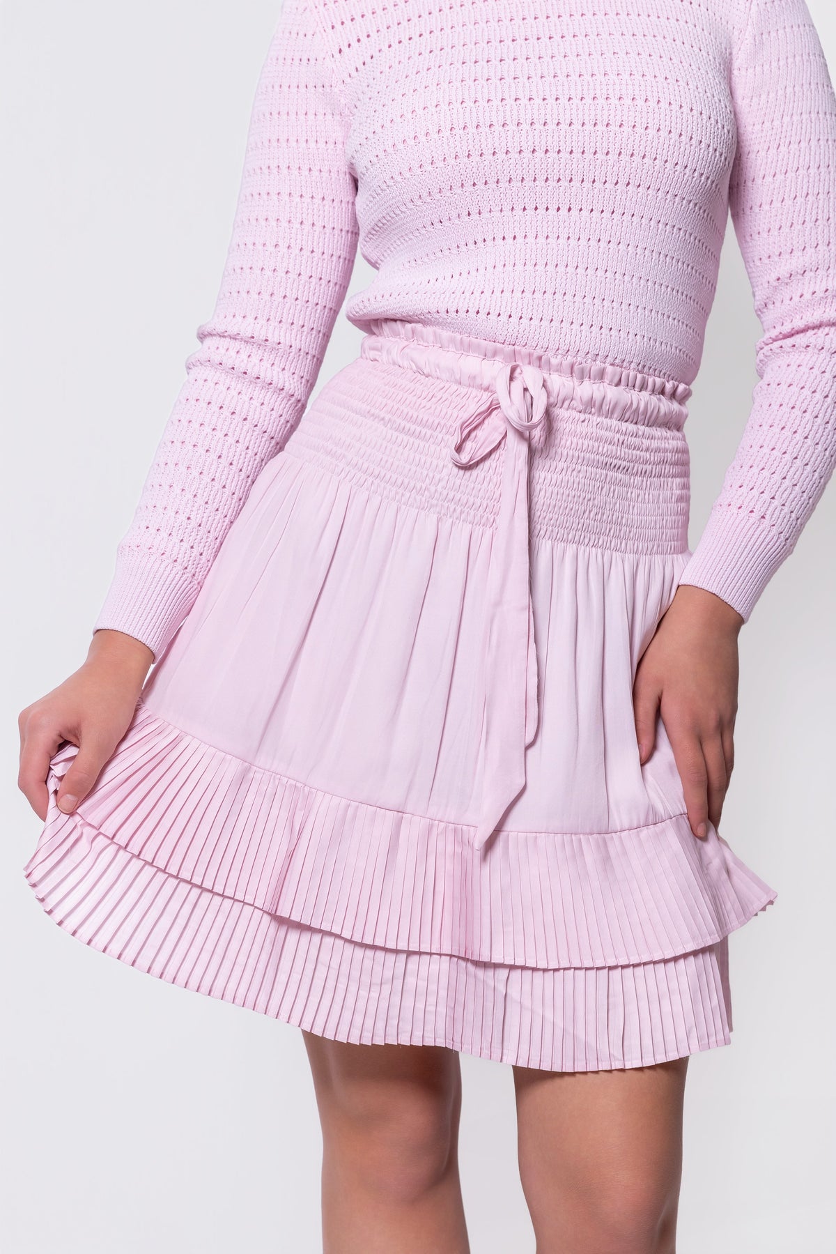 Nina Skirt 20" (Light Pink)