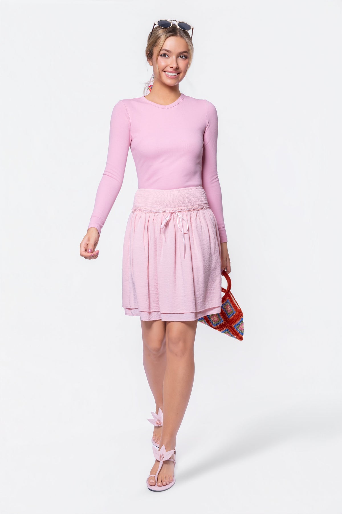 Avery Skirt 20" (Pink)