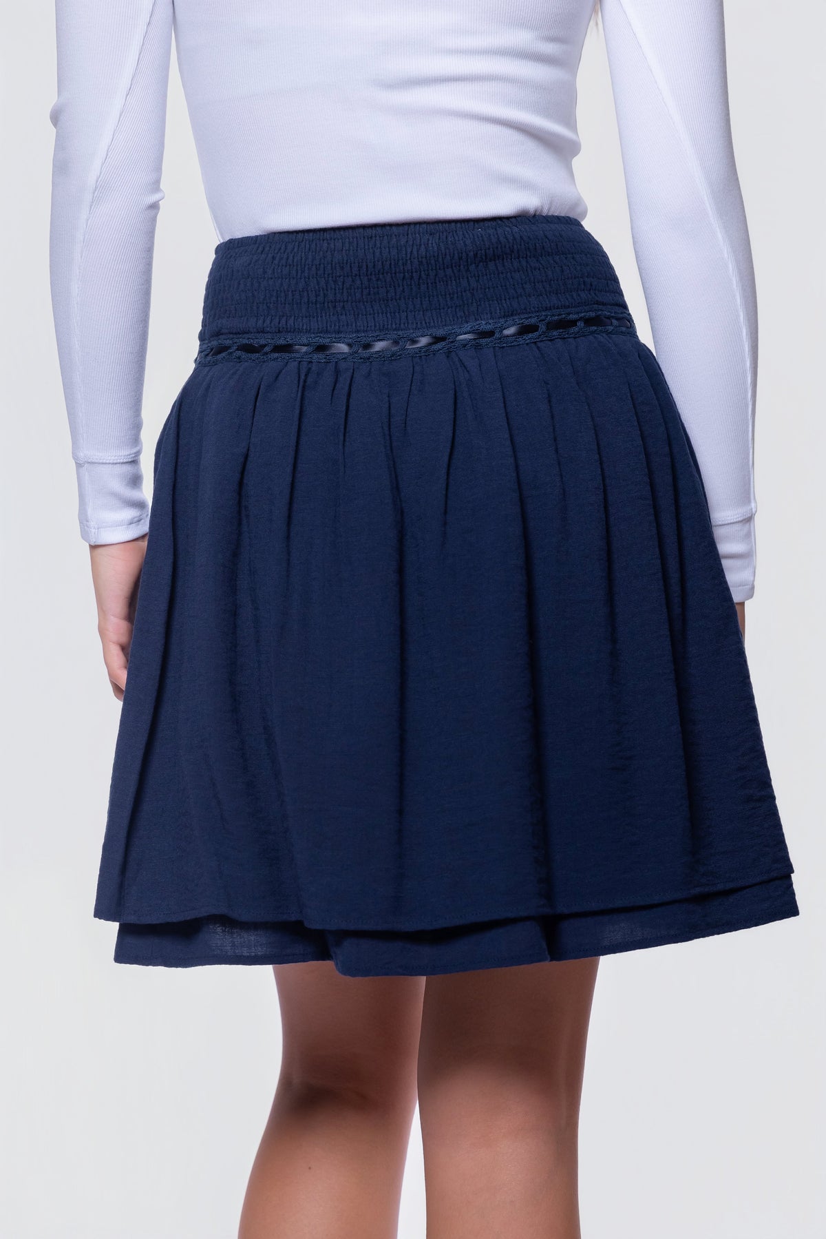 Avery Skirt 20" (Navy)