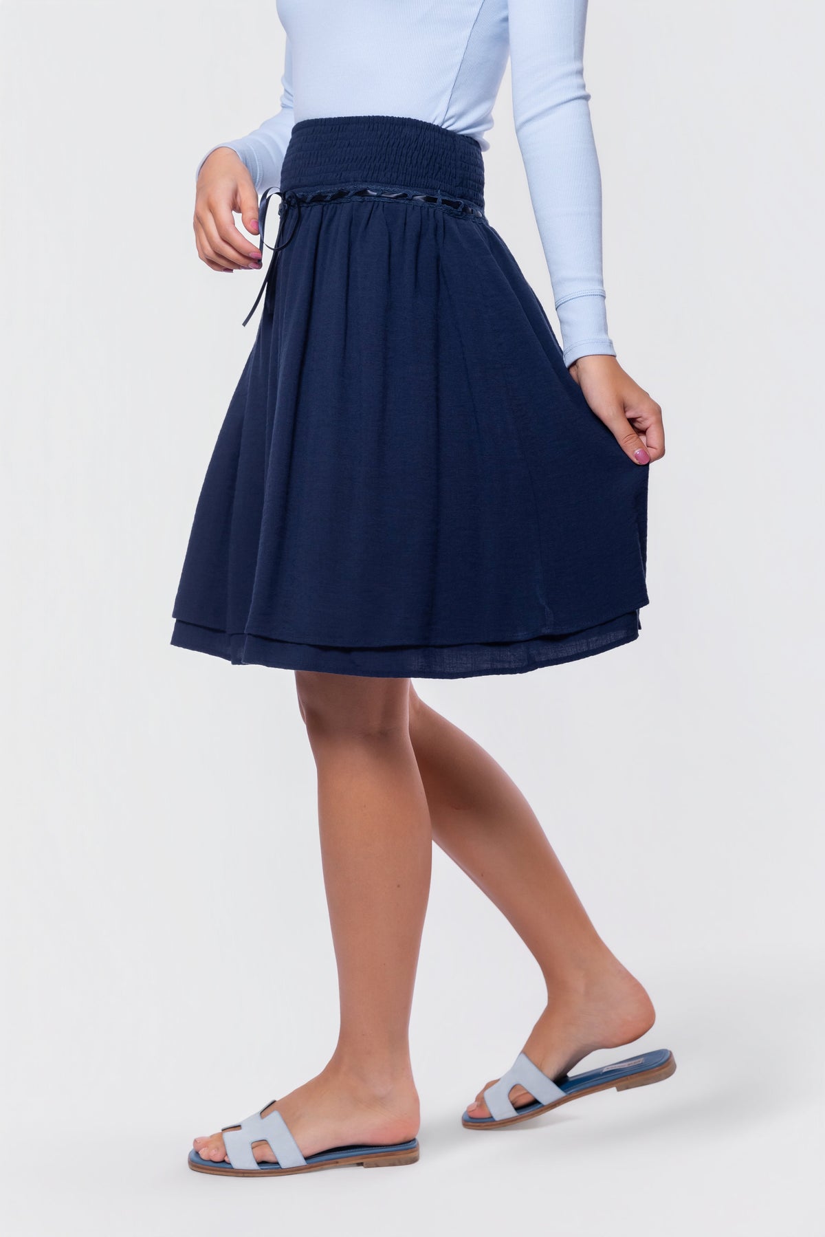 Avery Skirt 23" (Navy)