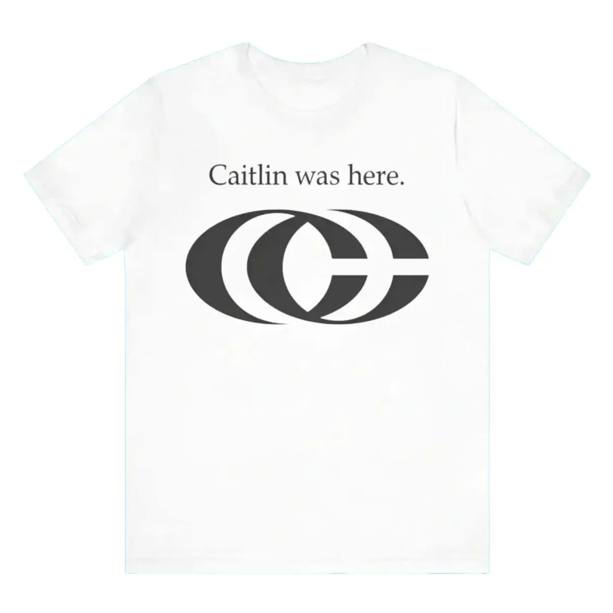 "Caitlin Was Here" T-Shirt - Caitlin Clark Fan Apparel, Western Style Meme Tee, Trendy Streetwear Gift