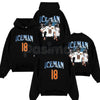 Caleb Williams Iceman #18 Game Day Fit – Bears Nation Cotton Hoodie, Sweatshirt
