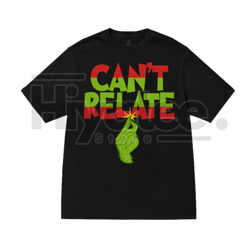 "Can’t Relate" Holiday Tee – Funny Sarcastic Christmas Unisex T-Shirt