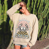 Cancer Zodiac Astrology Horoscope Sign Sweatshirt For Astrology Lovers Cozy Cotton Blend