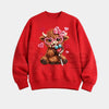 Chalino Teddy Crewneck: Premium Heavyweight 80/20 Cotton Blend Sweatshirt