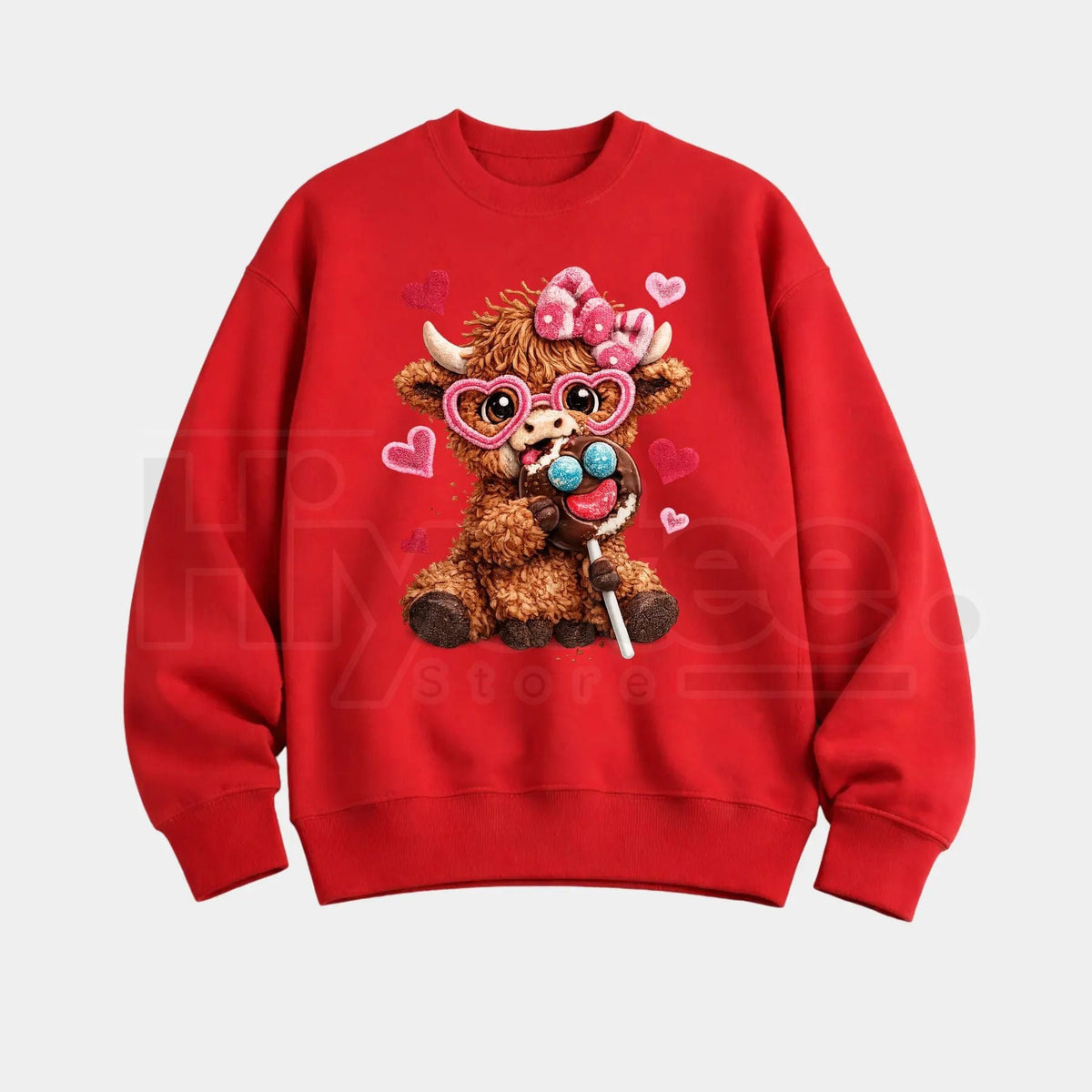 Chalino Teddy Crewneck: Premium Heavyweight 80/20 Cotton Blend Sweatshirt
