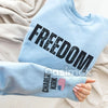 Charlie Kirk Freedom Sweatshirt – Wear Your Principles on Your Sleeve