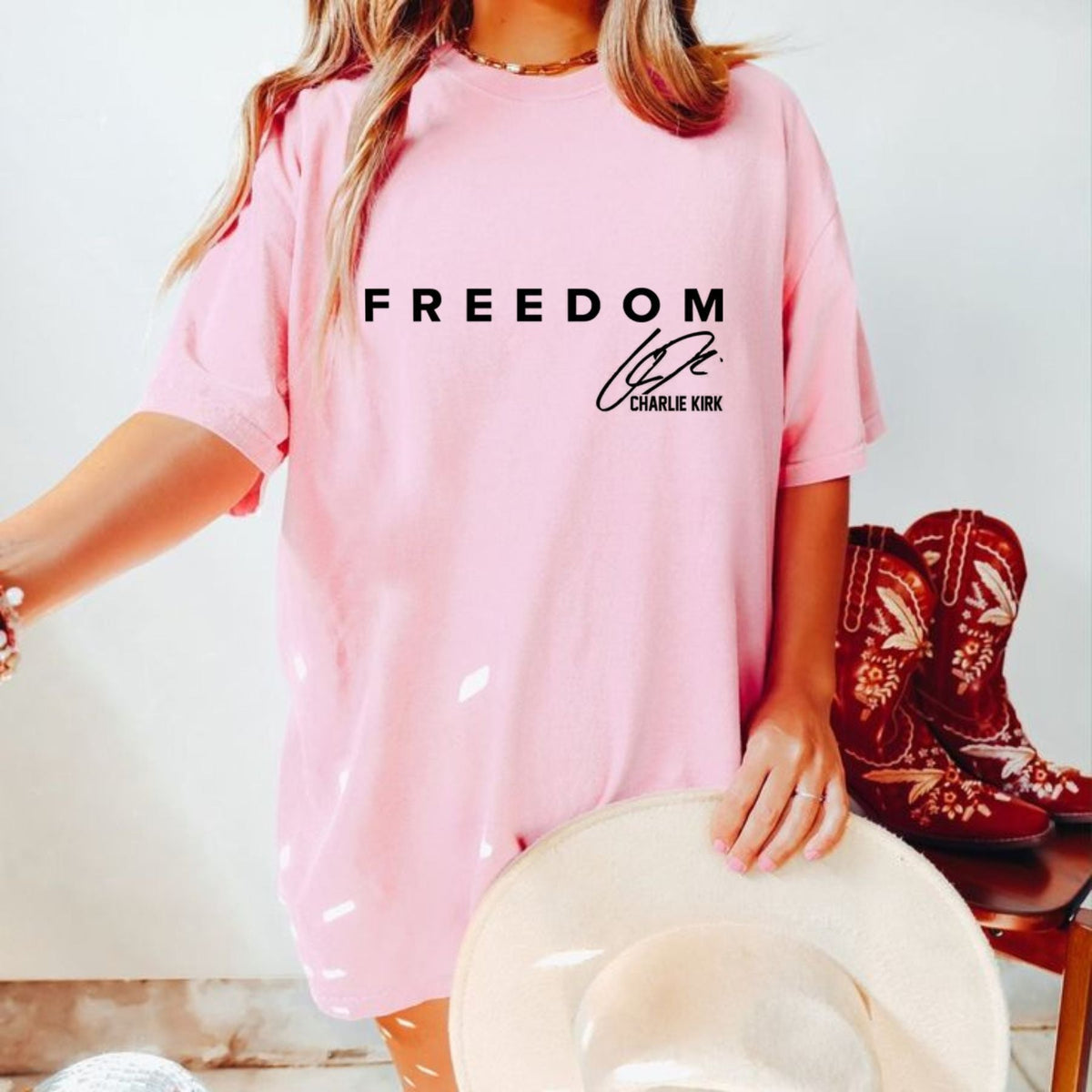 Charlie Kirk "Voice of a Generation" T-Shirt - Freedom Signature Tee, Conservative Political Apparel