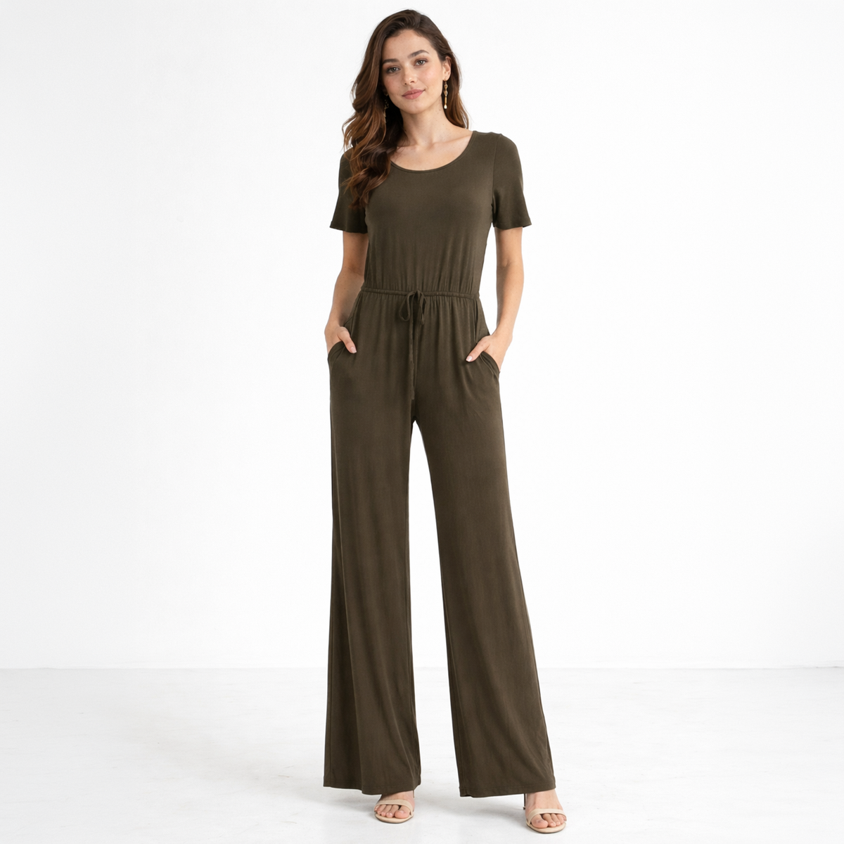 Women's Lounge Wide Leg Jumpsuit