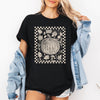 Checkered Pumpkin Minimalist Autumn Harvest Motif For Cozy Everyday Wear Graphic Tee
