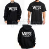 Chicano Clothing Vatos Loc Forever El Gallo Negro – Lowrider Oversized Graphic Tee, Heavy Sweatshirt & Hoodie