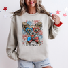 Chihuahua Patriotic American Flag Lover Dog USA Pride Graphic With Stars And Stripes National Flag Edition Sweatshirt