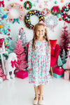 Christmas Cheer L/S Pocket Twirl Dress