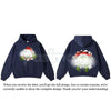 Christmas Movie Character Green Guy Through Hole 2-Sided Hoodie – Trendy Holiday Season Graphic Pullover, Unisex Classic Comfort Cotton