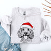 Cockapoo Dog Lover Premium Cozy Cartoon Portrait Design For Pet Parents Soft Cotton Blend Sweatshirt