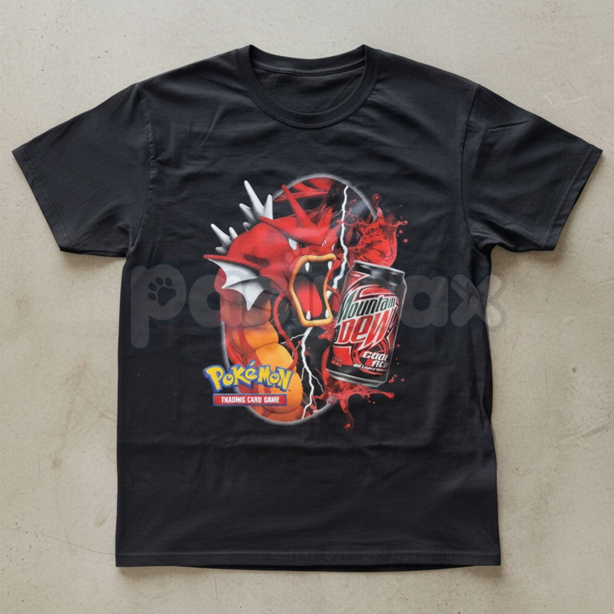 "Code Red" Legendary Gyarados T-Shirt - Retro Shiny Sea Serpent Graphic Tee, Premium 100% Cotton Lake of Rage Inspired Top, Aesthetic Japanese Streetwear Style Shirt, Classic 8-Bit Evolution Gamer Gift, Soft Lived-In Heavyweight Anime Apparel