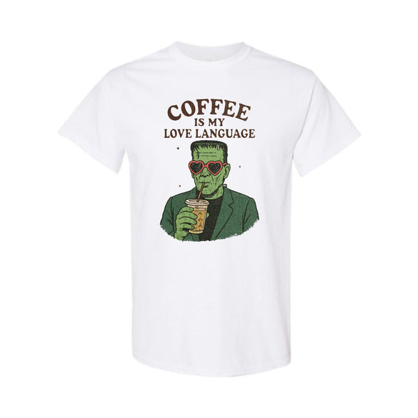 "Coffee Is" T-Shirt - Unisex Classic Fit, Minimalist Coffee Lover Tee