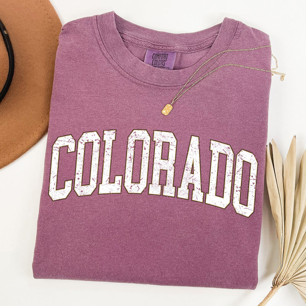 Colorado Football Game Day Tailgate University State College Pride Comfort Colors Tee