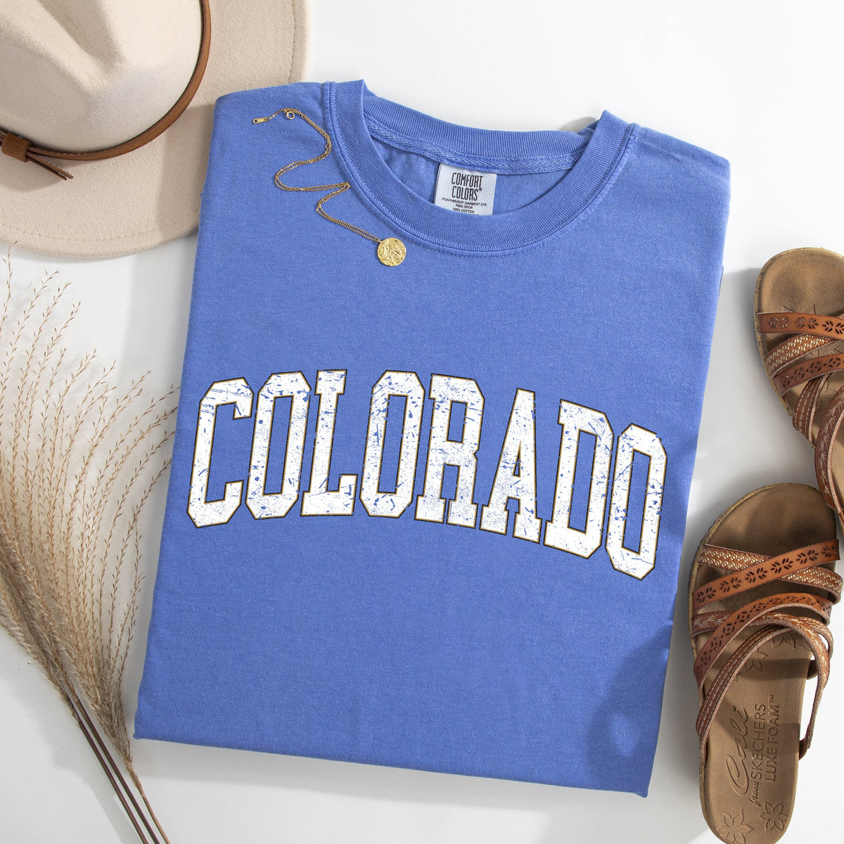 Colorado Football Game Day Tailgate University State College Pride Comfort Colors Tee