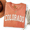 Colorado Football Game Day Tailgate University State College Pride Comfort Colors Tee