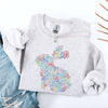 Colorful Bows Easter Bunny Jesus Rabbit Holiday Celebration Keepsake Edition Sweatshirt