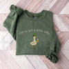 Comfort Colors St. Patrick’s Day Goose Sweatshirt: Funny Irish Crewneck